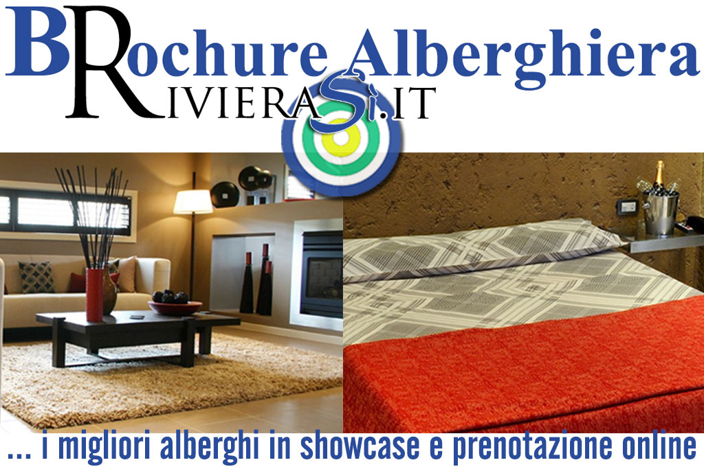 I migliori alberghi in Showcase per voi sulla Brochure Alberghiera di RivieraSi.it - visita la brochure e non preoccuparti di curiosare nelle schede dei vari alberghi finchè trovi l'alloggio giusto e poi prenota in sicurezza usando le garanzie di prenotazione di Booking.com