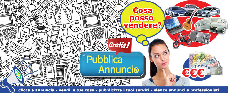 Annunci Gratuiti in Rivierasi, per tutte le tue necessità, immobiliari, oggettistica, shopping, motori, auto usate... inserisci anche il tuo annuncio gratuito